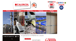 Desktop Screenshot of calorcol.com